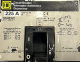Square D KH362251021 Circuit Breaker 225A 600V 3-Pole - SOLD AS IS