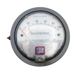 Dwyer Magnehelic 2100C Differential Pressure Gauge 0-100" Water 1/8" NPTF 15PSIG