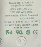 Little Fuse LPSM-CH Midget Fuse Holder 600V 30A 2-Pole