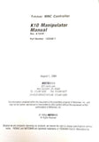 Motoman Yasnac MRC Controller K10 Manipulator Manual