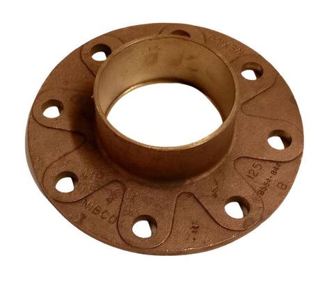 Nibco B584-844  4" Class 125 8-Bolt Brass Companion Flange