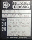 Bernstein Classic F1-U1 Foot Pedal Switch 10A 300VAC