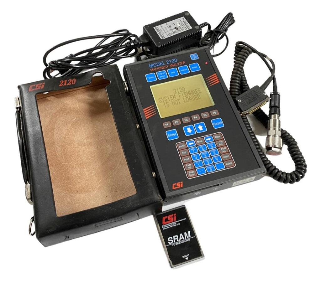 Csi Machine Emerson CSI 2120-1 Machinery Analyzer Rev 12