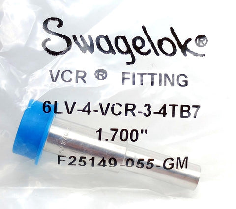 X3 New Swagelok 6lv 8 vcr 3s 8tb7 Fitting 1/2 In. Vcr X 1/2 X 0.049 in X3 New Swagelok 6lv 8 vcr 3s 8tb7 Fitting 1/2 In. Vcr X 1/2 X 0.049 in