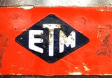 ETM R8 J33 Jacobs Tapered Mount Drill Chuck Arbor 1" Straight Shank