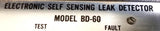 Electro Technic Products BD-60 Electronic Self Sensing Leak Detector