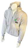 Hanes Disney Disneyland Resort 2012 Happy Holidays Mickey Gray Hoodie Size Small