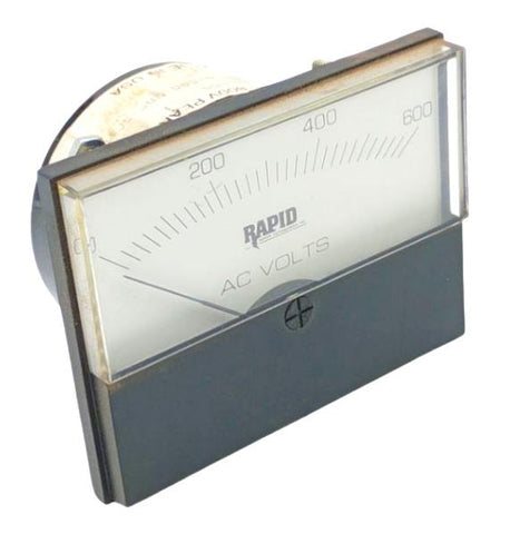 CMI Modutec RP-2S-DMV-050-HG1069 Custom Rapid Power AC Volt Panel Meter 0-600V