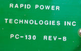 Rapid Power Technologies PC-130 REV-B LED Circuit Board Card