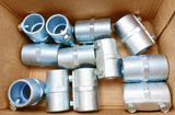 Lot of (3) O-Z/Gedney 29-075 3/4" Set-Screw Rigid Coupling Malleable Iron