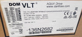 Danfoss VLT Aqua Drive 136N2682 75 HP 55 kW 380-480V FC-202P55KT4P66H2TG