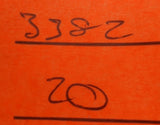 Pack of (50) 80/20 3382 1/4-20 Slide-In Centered Thread Economy T-Nut