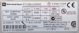 Telemecanique ATV28HU09M2 Altivar 28 Adjustable Speed Drive 0.5HP 240V 50/60HZ