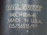 Valenite V40CT-18DA-40 CAT40 Double Angle Collet Chuck Holder .03/56513/97