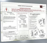 Eaton Cutler-Hammer P3F363R Fusible Bus Plug 100A 600V 3 Phase BPC3001G08