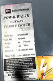 Cutler-Hammer P3F364R Fusible Bus Plug 200A 600V 3 Phase 3 Wire BPC3002G02
