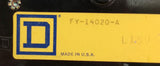 Lot of (3) Square D FY-14020-A 1-Pole I-Line Circuit Breaker 20A 277VAC 1 PH