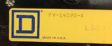 Lot of (3) Square D FY-14020-A 1-Pole I-Line Circuit Breaker 20A 277VAC 1 PH