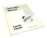 Tektronix P6008 Probe Instruction Manual