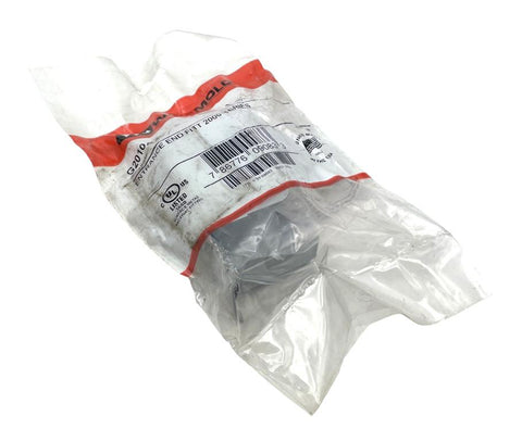 Wiremold G2010A2 2000 Series Steel Entrance End Fitting Matte Gray Finish