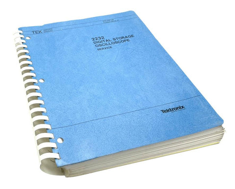 Tektronix 2232 Digital Storage Oscilloscopes Instruction Manual