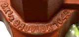Gruvlok 7045 2" x 1/2" Ductile Iron Clamp-T W/ Grooved Branch 500 PSI Max