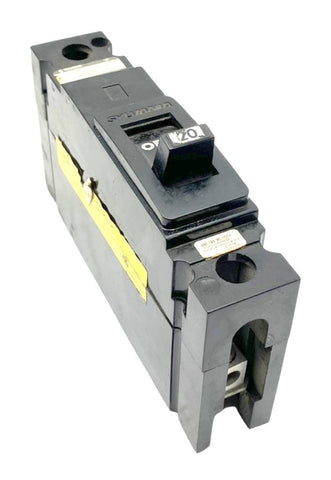 Square D FAP16020 1-Pole Circuit Breaker 20A 277VAC 1 PH Feed-Thru