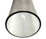 12" Butyrate Cellulose Clear Tubing 4-3/4" OD 4-3/8" ID & 3/16" Wall Thickness