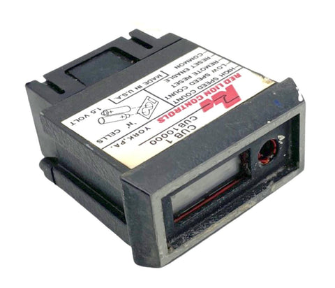 Red Lion Controls CUB10000 6-Digit Mini LCD Electronic Counter Panel Mount 1.5V