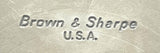 Brown & Sharpe 105-312 Adjustable Floating Tap Tool Holder 1" Shank 4" Width