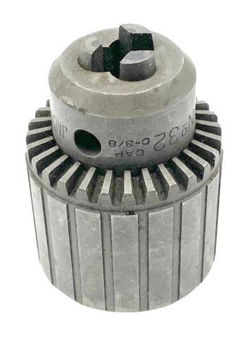 Jacobs No. 32 0-3/8" Capacity Drill Chuck With Morse No. 2 Taper