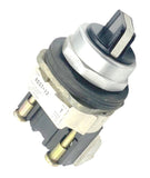 Allen-Bradley 800T-J2 Ser. T 3-Position Knob Selector Switch 30mm NEMA 4,13