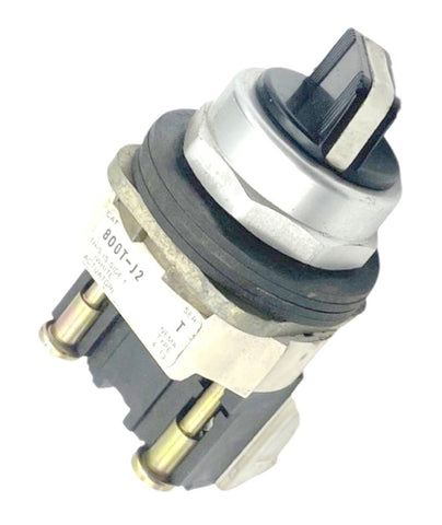 Allen-Bradley 800T-J2 Ser. T 3-Position Knob Selector Switch 30mm NEMA 4,13