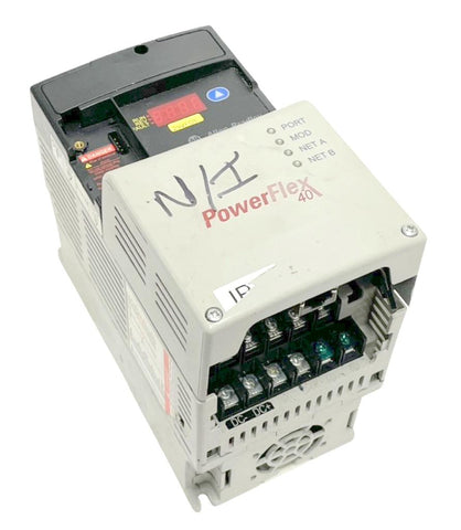 Allen-Bradley 22D-D4P0N104 Ser. A PowerFlex 40P Adjustable AC Drive 1.5kW/2.0HP