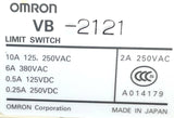Omron VB-2121 Limit Switch 10A 125-250VAC SPDT