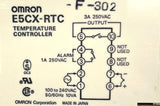 Omron E5CX-RTC Digital Temperature Controller Module 100-240VAC Supply 50/60HZ