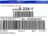 Johnson Controls S-224-1 Span Precision Regulator 0-20 PSI