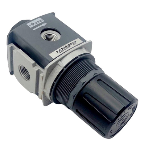 Parker P32RA93BNGP Compact Air Regulator 3/8" Threaded Bore 0-125PSI