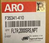 Ingersoll Rand F35341-410 ARO Particulate Compressed Air Filter 250 PSI 1/2"