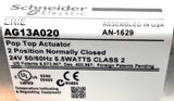 Schneider Electric AG13A020 Erie 2-Position Pop Top Electric Actuator 24V 6.5W
