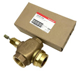 Honeywell V5013N 1089 3-Way Brass Plug 1-1/2" NPT