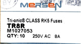 Mersen TR8R Tri-Onic Class RK5 Electrical Fuse 8A 250VAC - Box of (10)