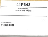 Johnson Controls V-3000-8012 Pneumatic Valve Actuator 25 PSI Max 3-13 Spr. Range