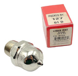 Hoffman Specialty 401416 No. 4 Straight Steam Quick Valve 1/2" x 3/4"