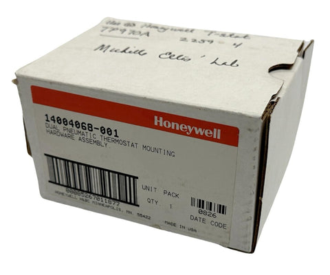 Honeywell 14004068-001 Dual Pneumatic Thermostat Mounting Hardware Assembly