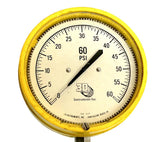 3D Instruments 25504-22B14GAD Air Gauge 0-60 PSI 1/4" NPT
