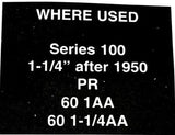 Bell & Gossett 118368 Flange Gasket Set Series 100 1-1/4 IN (Formerly P-518)