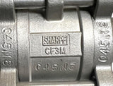 Sharpe Series N66 CF3M Stainless Steel Ball Valve 1" 1000 PSIG CWP