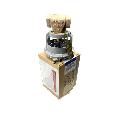 Johnson Controls VG7241CT+3008D0 Control Valve NPT 1/2IN 2-Way Brass