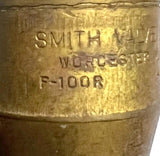 Smith Valve Corp. F-100R Ball Valve 400 WOG